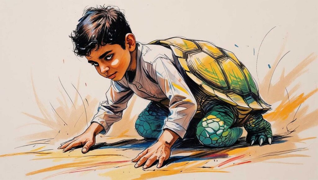 el viaje de la tortuga